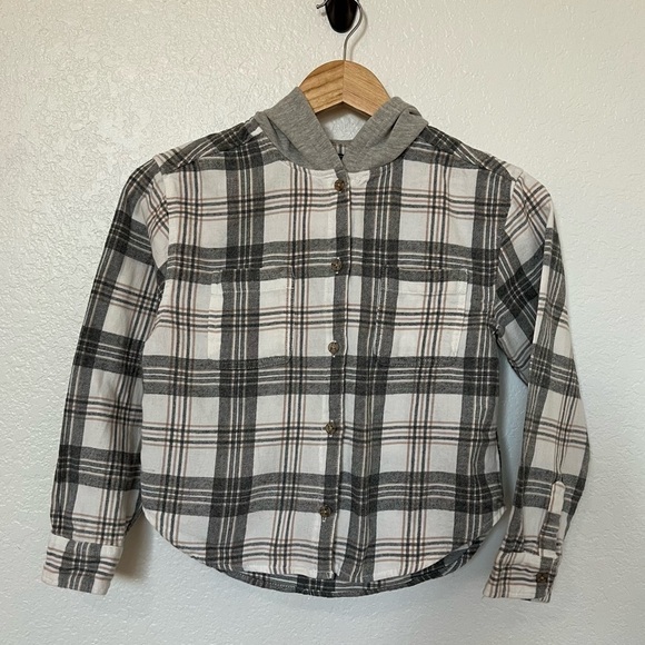 2/$30 Girls Shacket hoodie by Bixby Nomad.  Size M - Picture 1 of 10